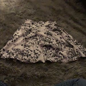 Floral skater skirt